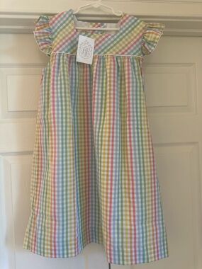 NWT Beaufort Bonnet TBBC Preston Plaid Dress Size 12